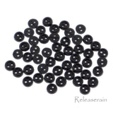 Doll Clothes DIY Sewing Supplies 3mm Tiny Round Plastic Buttons with Rim 50pcs Choice of 28 Colours