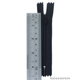 10cm Sewing Close-End Gauge 0 Nylon Zippers For DIY Doll Clothes 10pcs Choice of 2 Colours